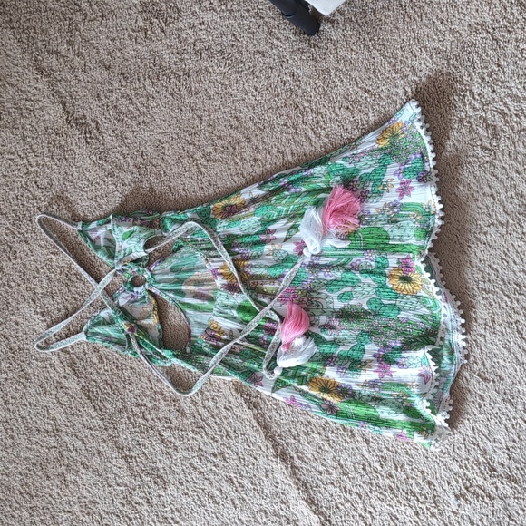 Trina Turk Cacti Cut Out Dress - Picture 5 of 6